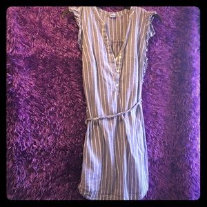 Dress blue and white